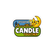 Let’s Light An iSincerelyWish Candle Together Kiss-Cut Vinyl Decal