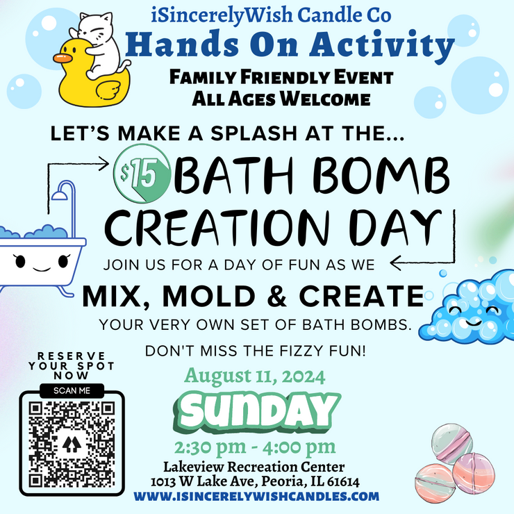 Bath Bomb Creation Day Workshop