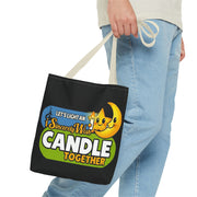 iSincerelyWish Candle Tote Bag | Cute Star and Moon Character