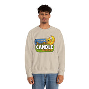 iSincerelyWish Candle Sweatshirt | Cute Star and Moon Candle Graphic