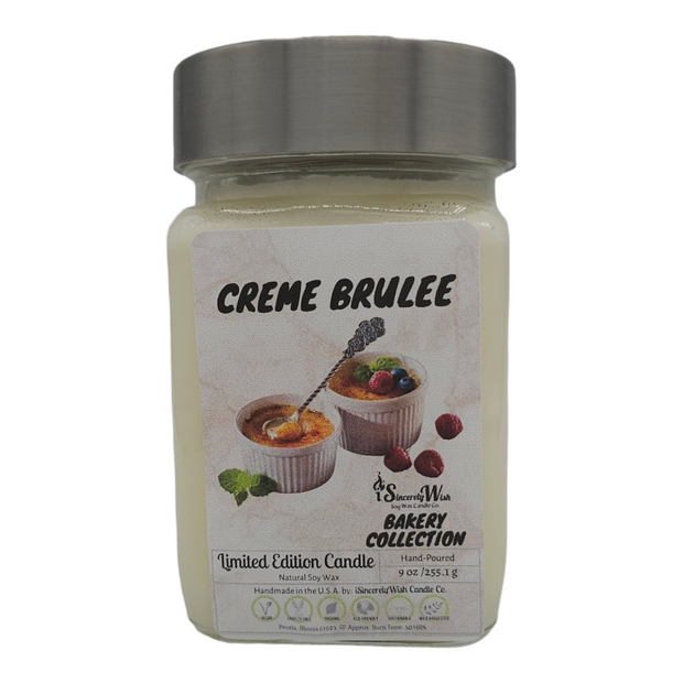 Crème Brulee Square Candle