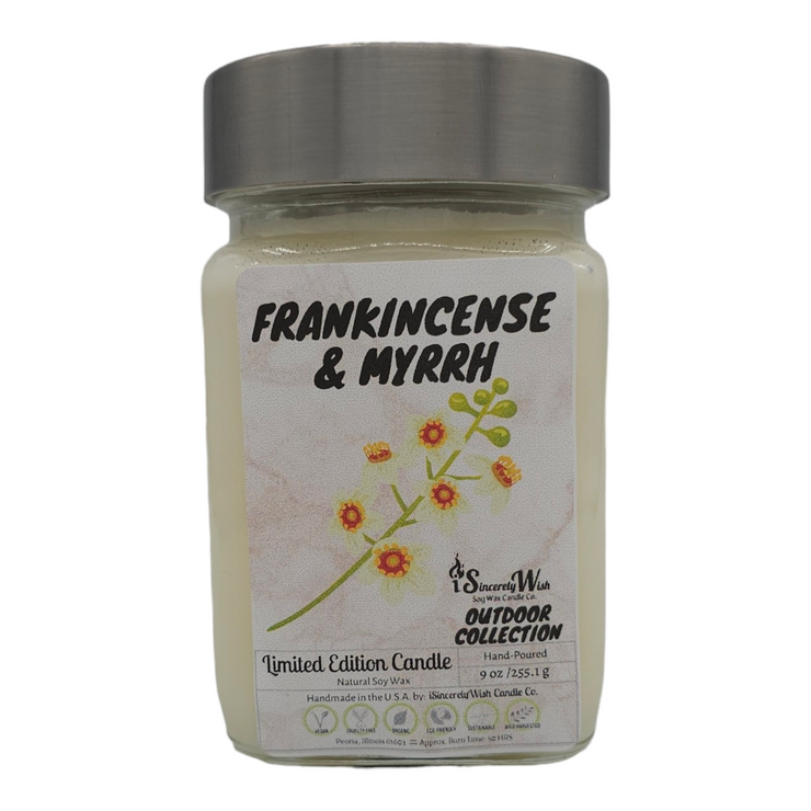 Frankincense And Myrrh Square Candle