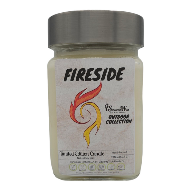 Fireside Square Candle