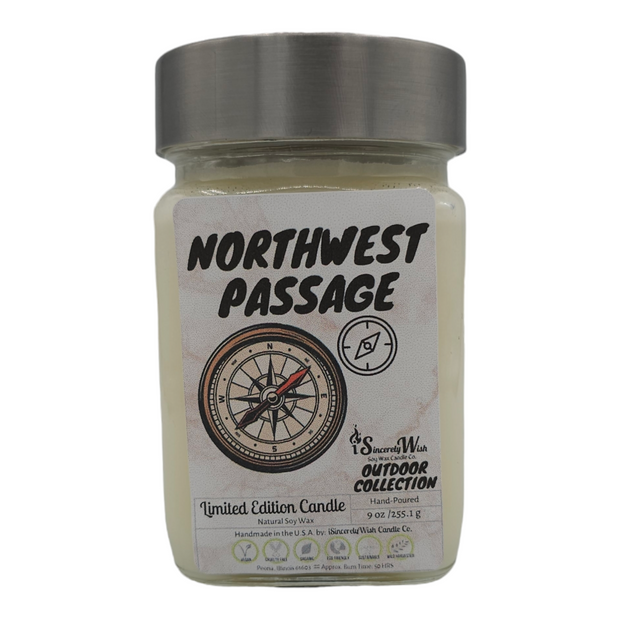 Northwest Passage Square Candle