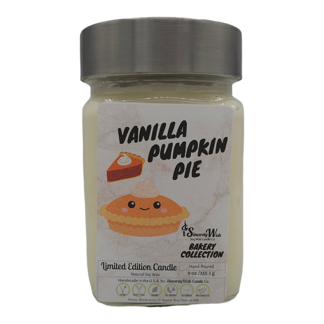 Vanilla Pumpkin Pie Square Candle