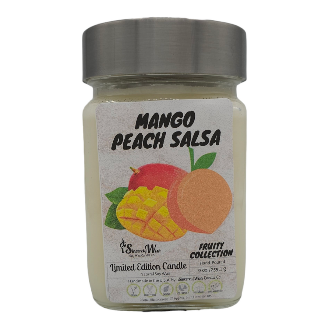 Mango Peach Salsa Square Candle