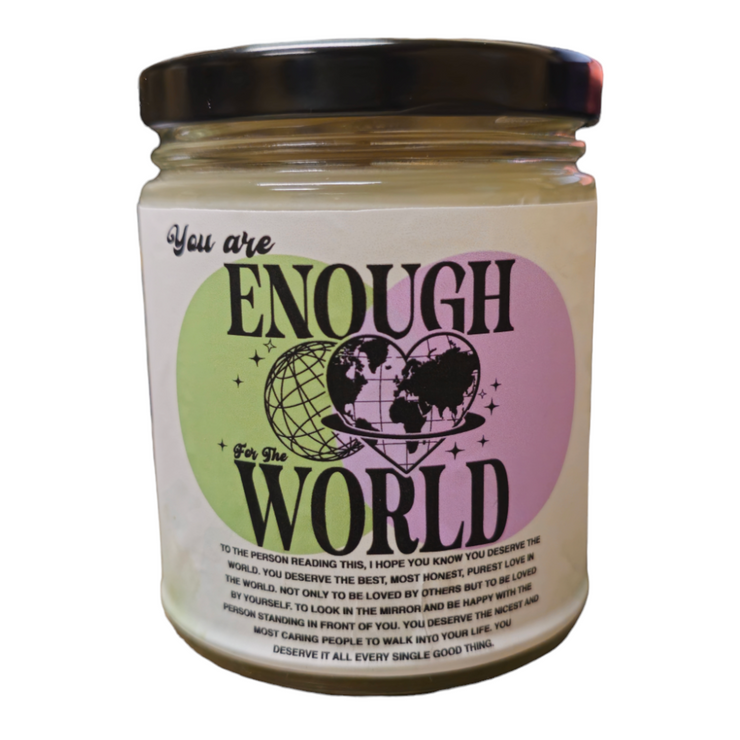 You are enough for the World Fundraising Candle - NAACP Women in Leadership