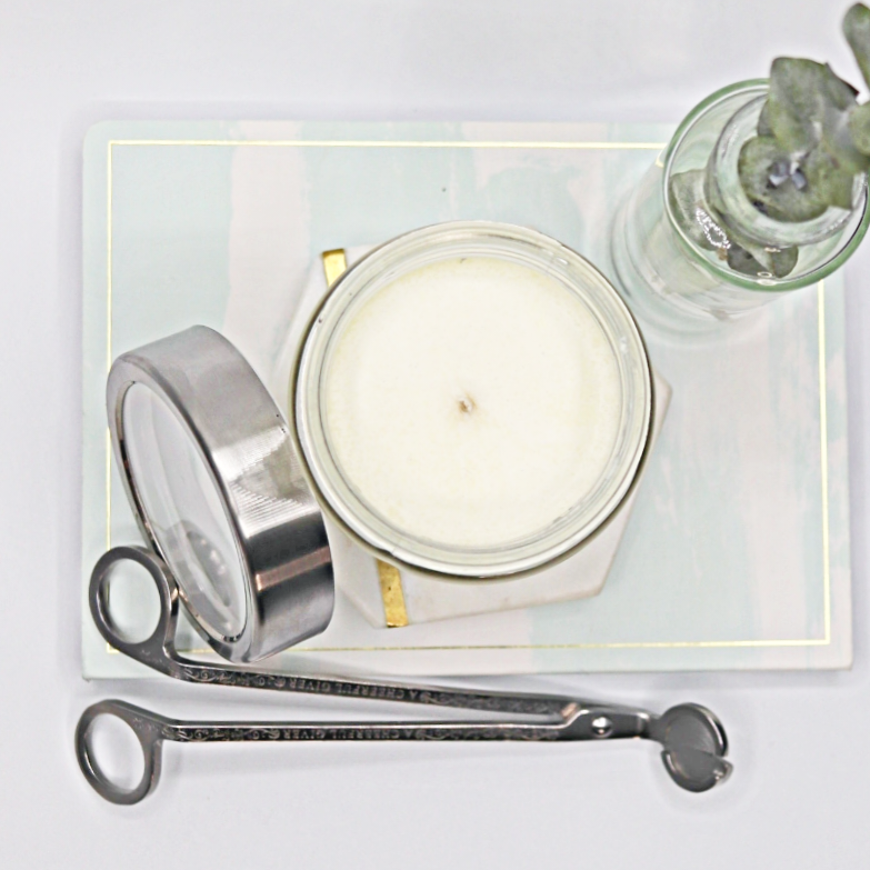 Peppermint Eucalyptus Circle Candle