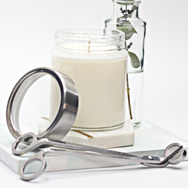 Peppermint Eucalyptus Circle Candle