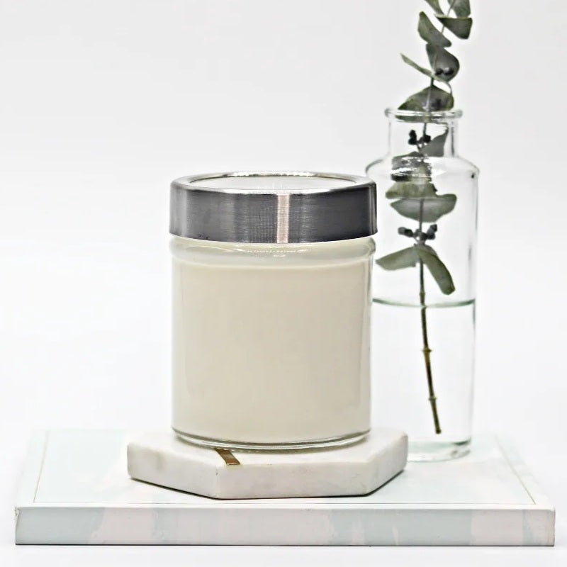 Peppermint Eucalyptus Circle Candle